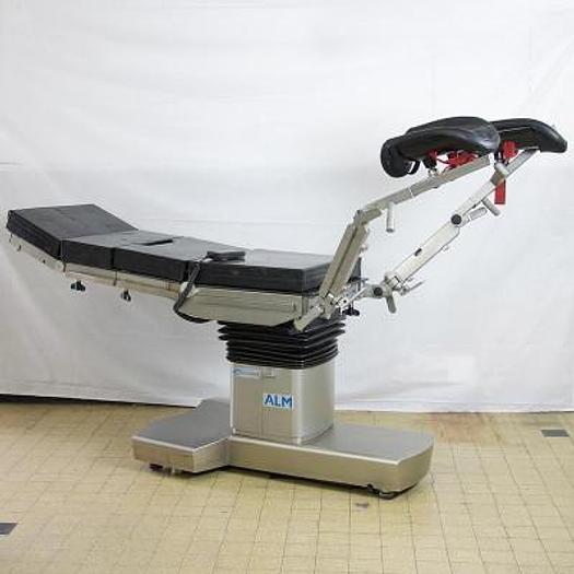 Used ALM 6090 ELECTRIC OPERATING TABLE WITH REMOTE CONTROL, CHARGER AND ORTHOPEDIC EXTENSION