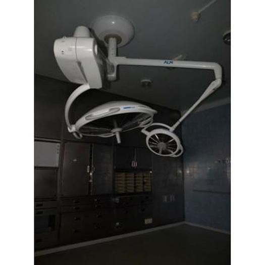 Used ALM PRISMALIX DOUBLE DOME OPERATING LIGHTS