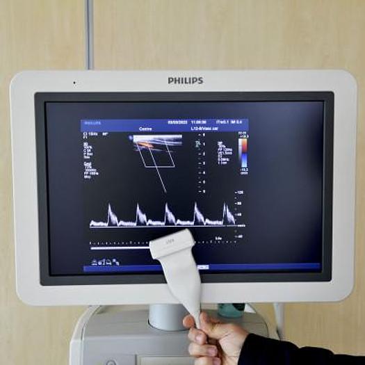 Used PHILIPS IU22 ULTRASOUND SCANNER (RADIO+CARDIO+GYNECO)