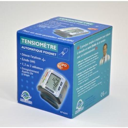 WRIST BLOOD PRESSURE MONITOR ARRHYTHMIA DETECTION DATE AND TIME 4 ALARMS