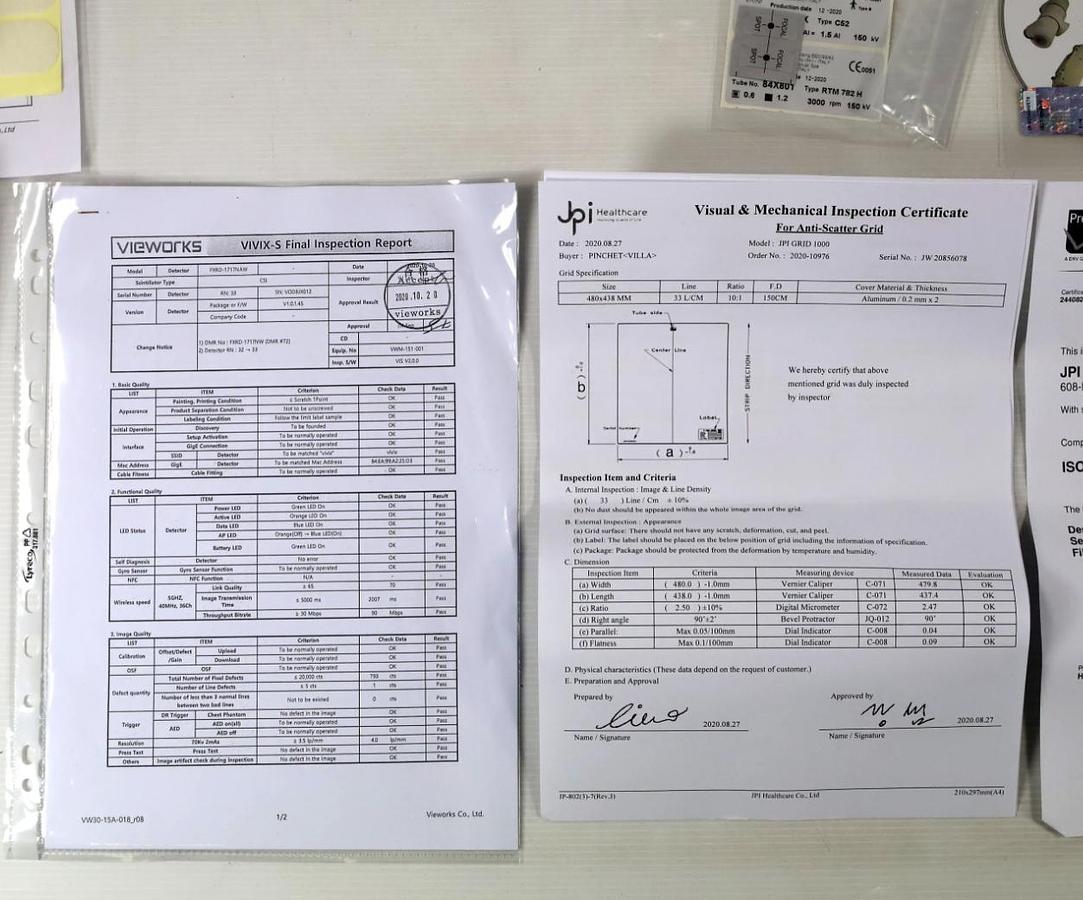 D'occasion SALLE DE RADIOLOGIE NUMERIQUE OS POUMON (DIGITAL BUCKY ROOM) VILLA MOVIPLAN