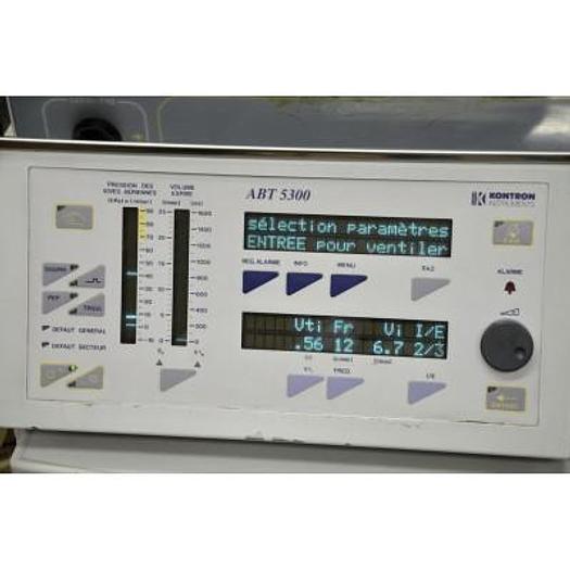 Used KONTRON 5300 ANESTHESIA RESPIRATOR WITH TEC7 SEVOFLURANE TANK