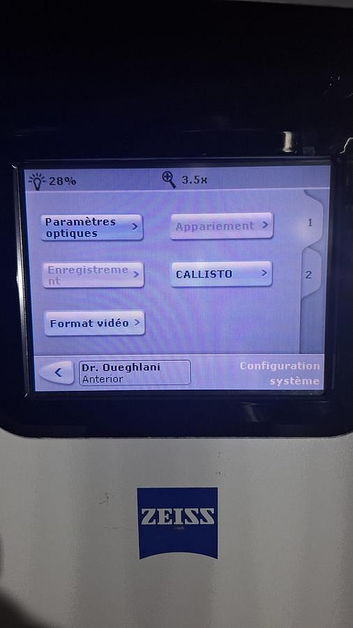 D'occasion KARL ZEISS LUMERA 700 OPERATING OPHTHALMOLOGY MICROSCOPE