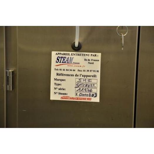 Used AUTOCLAVE SMI STERIMATIC TYPE STE8322 S/N 11876, DOUBLE DOOR 6 BASKETS,