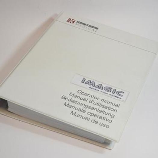 Used ECHOCARDIOGRAPHY KONTRON IMAGIC 5000 COLOR DOPPLER with 4 probes