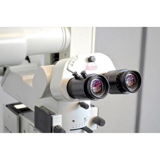 Used LEICA OPERATING MICROSCOPE WITH DOUBLE BINOCULARS (OPERATOR + ASSISTANT) ZOOM