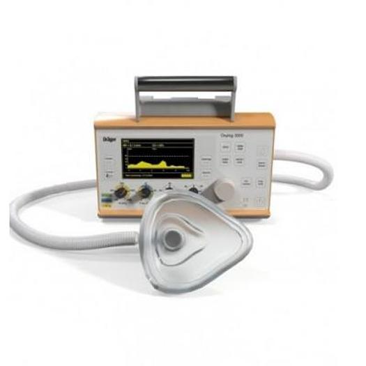 Used DRAGER OXYLOG 3000 TRANSPORT FAN