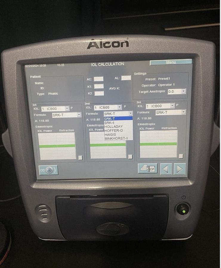 D'occasion Alcon OcuScan Biometer Pachymeter A-Scan Ophthalmic Ultrasound System 