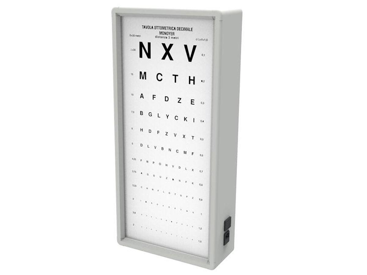 D'occasion MONOYER OPTOMETRIC CHART