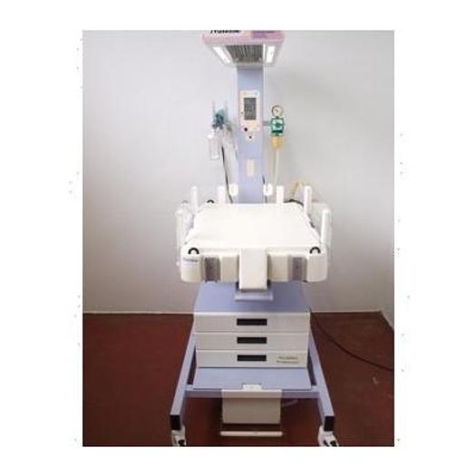 Used MS BIO NEONATAL REA TABLE MOD. NATISSE AIR/OXYGEN/VACUUM