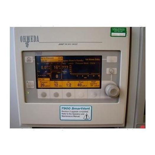 Used ANESTHESIA VENTILATOR WITH MONITOR AND CAPNO