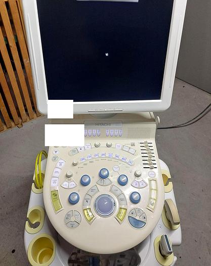Used HITACHI HI VISION AVIUS ULTRASOUND with 2 probes