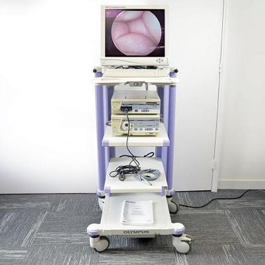 Used OLYMPUS INTERVENTIONAL ENDOSCOPY COLUMN