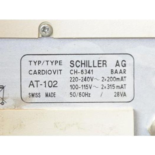 Used SCHILLER CARDIOVIT AT-102 HIGH-PERFORMANCE MULTIFUNCTIONAL ECG