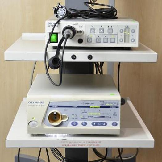 Used OLYMPUS ENDOSCOPY SET