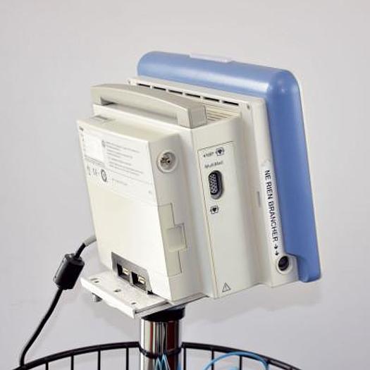 Used DRAGER INFINITY GAMMA XL PORTABLE MULTIPARAMETER MONITOR ON STAND
