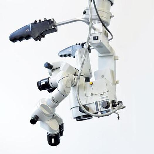Used ZEISS NAG NC31 NEUROSURGERY MICROSCOPE WITH DOUBLE BINOCULARS