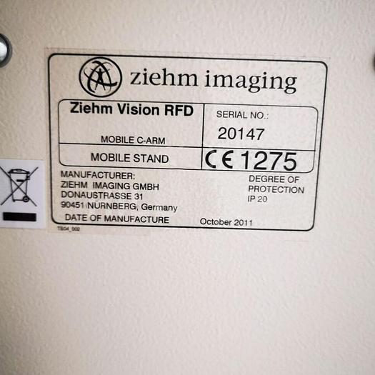 Used ZIEHM RFD GLOSS AMPLIFIER WITH FLAT PLANE SENSOR