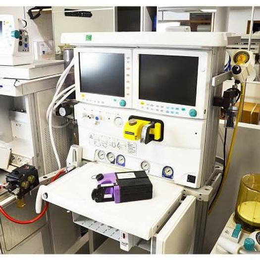 Used DATEX OHMEDA S/5 ADU CARESTATION ANESTHESIA VENTILATOR WITH OHMEDA ANESTHESIA MONITOR