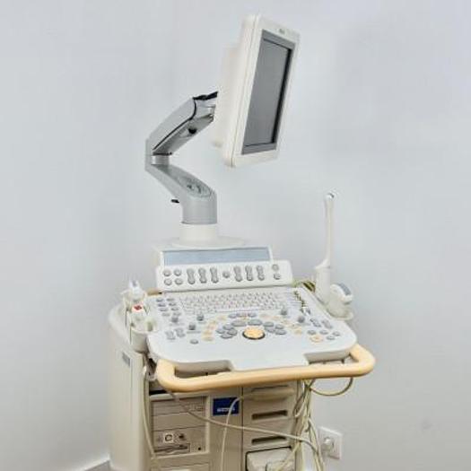Used PHILIPS HD11XE ECHOCARDIOGRAPH WITH 4 PROBES AND FLAT SCREEN