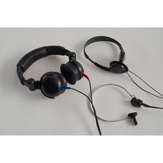 Used DIAGNOSTIC AUDIOMETER INTERACCOUSTICS AD229B, WITH HEADPHONES AND BONE CONDUCTION