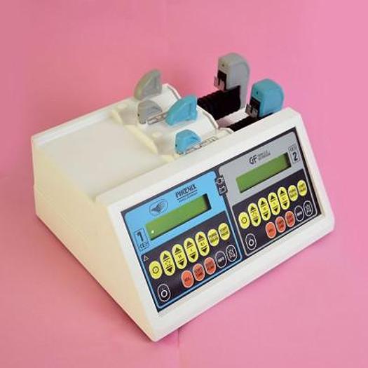 Used 2 WAY SYRINGE PUMP FOURES FRANCE PHOENIX D-CP