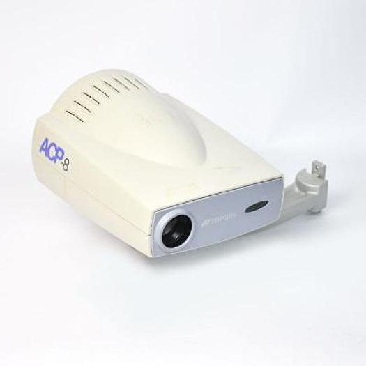 Used TOPCON ACP-8 OPHTHALMIC TEST PROJECTOR WITH REMOTE CONTROL AND STAND