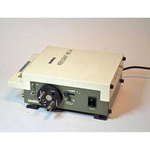 Used KEYMED HALOGEN LIGHT SOURCE, WITH ADAPTER FOR STORZ, WOLF, ACMI, OLYMPUS