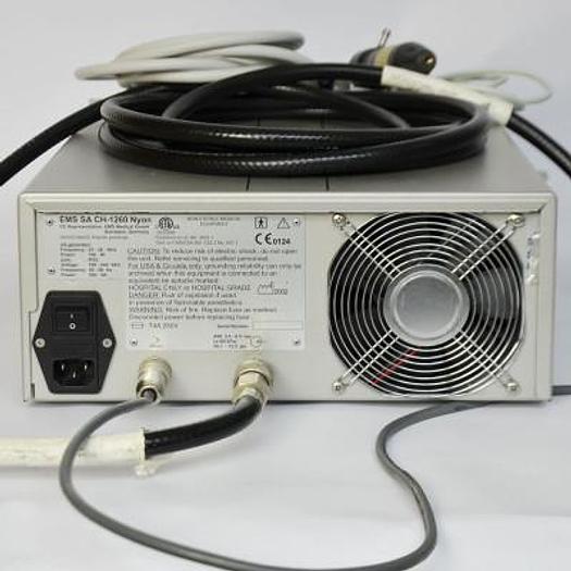 Used EMS SWISS LITHOCLAST MASTER INTRACORPOREAL LITHOTRIPTER WITH PEDALS