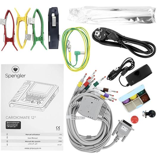eCG 12 PISTES SPENGLER CARDIOMATE 12 AVEC LOGICIEL PC
