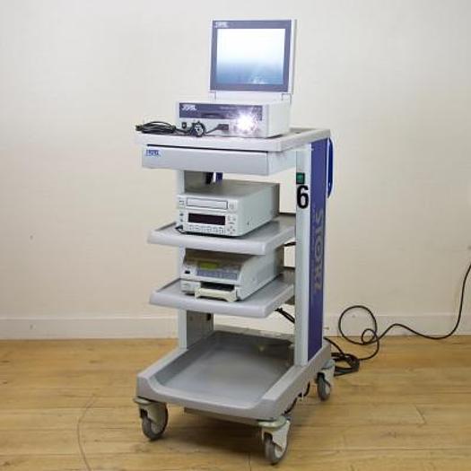 Used KARL STORZ PORTABLE ENDOSCOPY COLUMN TELEPACK MODEL