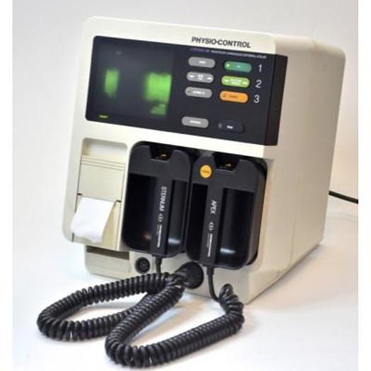 Used PHYSIO-CONTROL LIFEPAK 9 CARDIAC DEFIBRILLATOR WITH ECG AND INTEGRATED PRINTER