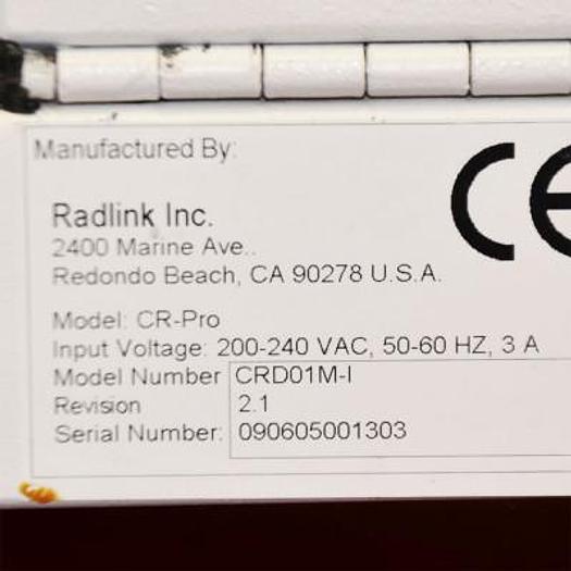 Used CR PRO RADLINK RADIOLOGICAL DIGITIZER