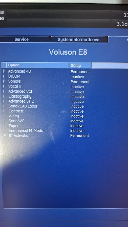 D'occasion GE VOLUSON E8 ULTRASOUND 