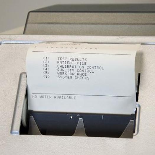 Used COBAS MIRA PLUS ROCK BIOCHEMISTRY SYSTEM ON CART