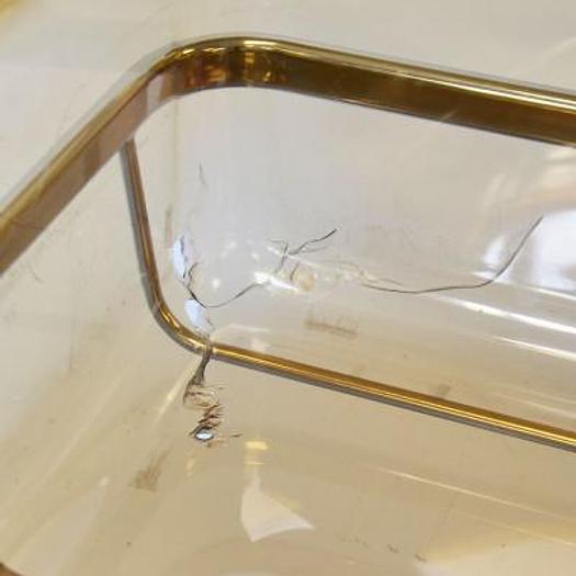 Used PLEXIGLASS SHELL CRADLE