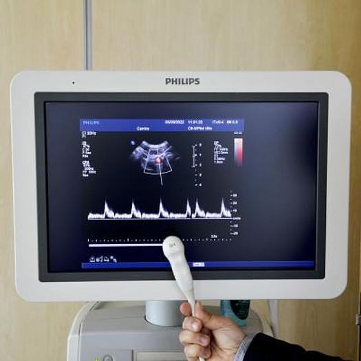 Used PHILIPS IU22 ULTRASOUND SCANNER (RADIO+CARDIO+GYNECO)