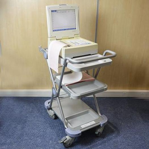 Used ECG FUKUDA DENSHI CARDIMAX FX-7542 DIGITAL 12 CHANNELS