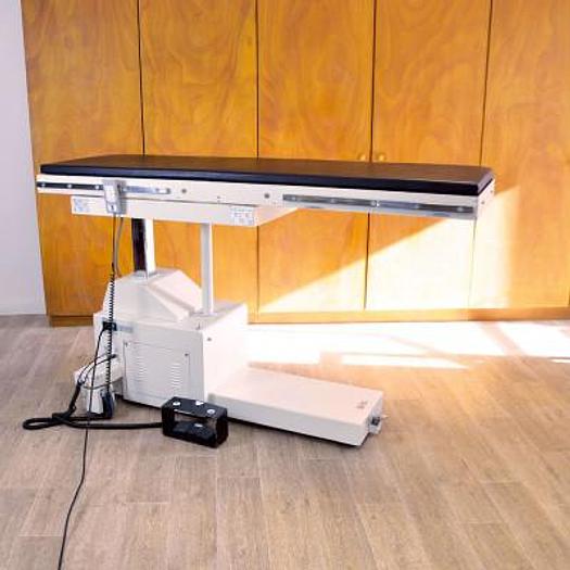 Used TECHNIX MOTORIZED UNIVERSAL RADIOLUCENT TABLE FOR VARIOUS APPLICATIONS
