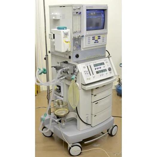 Used KONTRON 5300 ANESTHESIA RESPIRATOR WITH TEC7 SEVOFLURANE TANK