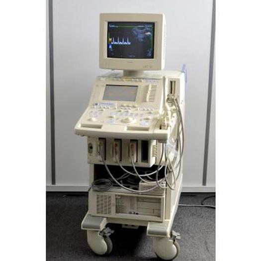 Used TOSHIBA POWERVISION 6000 ECHOCARDIOGRAPH WITH 3 PROBES