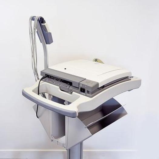Used ECG ELECTROCARDIOGRAM GENERAL ELECTRIC GE 5500 ON CART