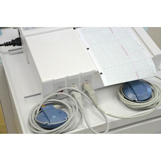 Used PHILIPS 50A TOCOCARDIOGRAPH WITH 2 PROBES ON CART