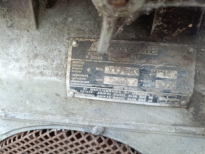 Usato BCS da 15 cavalli con motore marca Acme