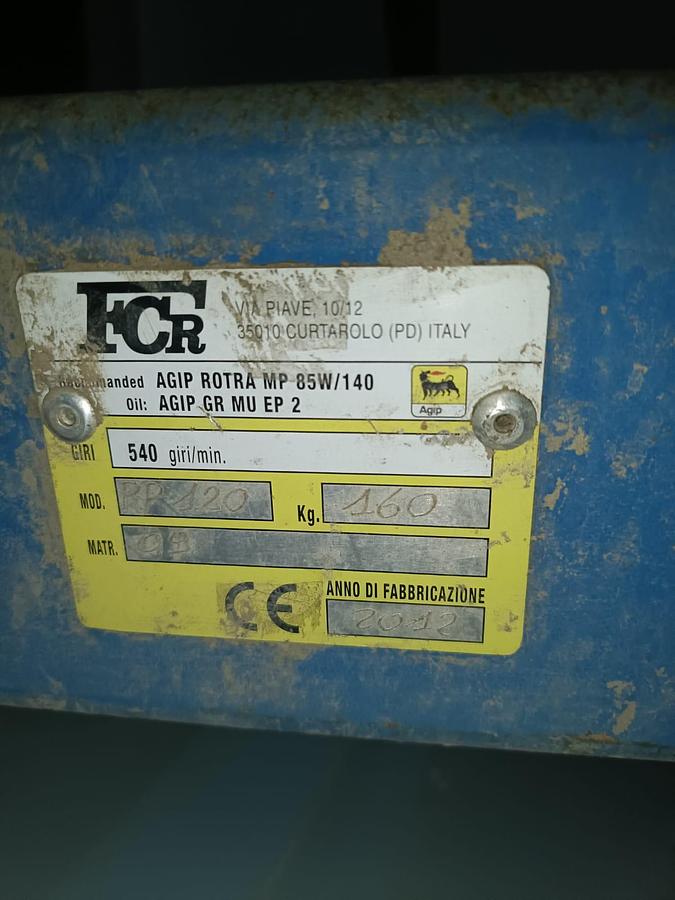 Usato ripuntatore FCR ad 1 ancora