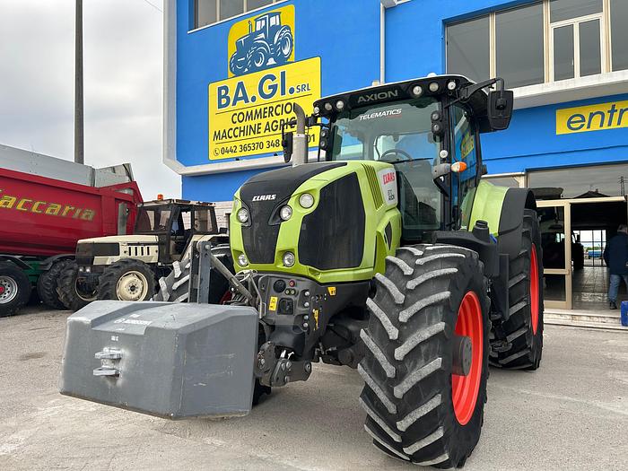 Usato Claas Axion 870-CV 300-sollevatore e PTO anteriore