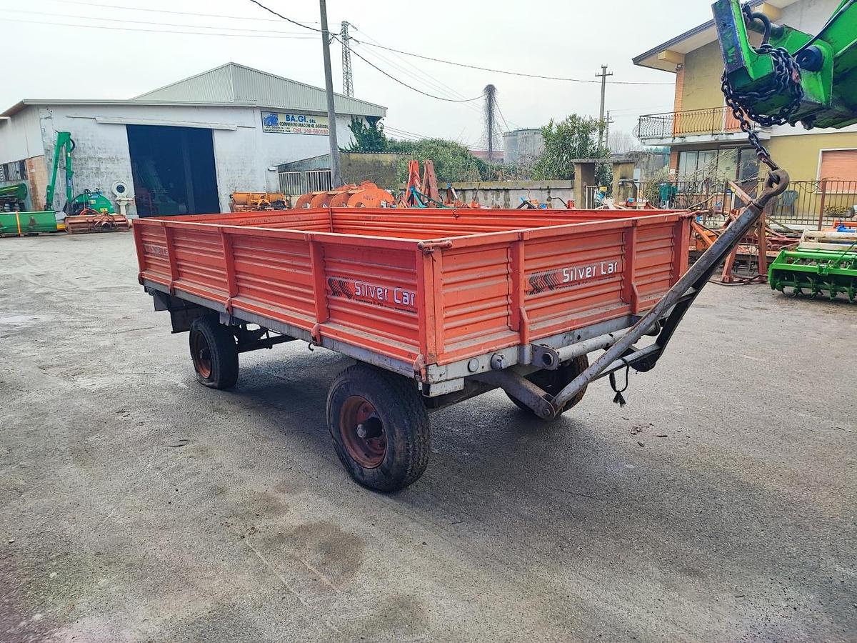 Usato Rimorchio Silver Car-targa e libretto