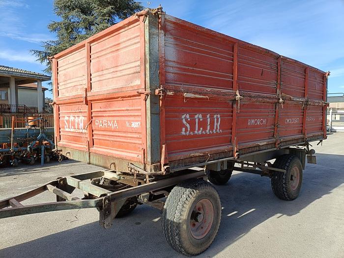 Usato Rimorchio agricolo Scir ribaltabile trilaterale
