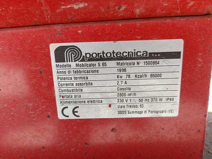 Usato Riscaldatore di capannoni Mobilcalor 565
