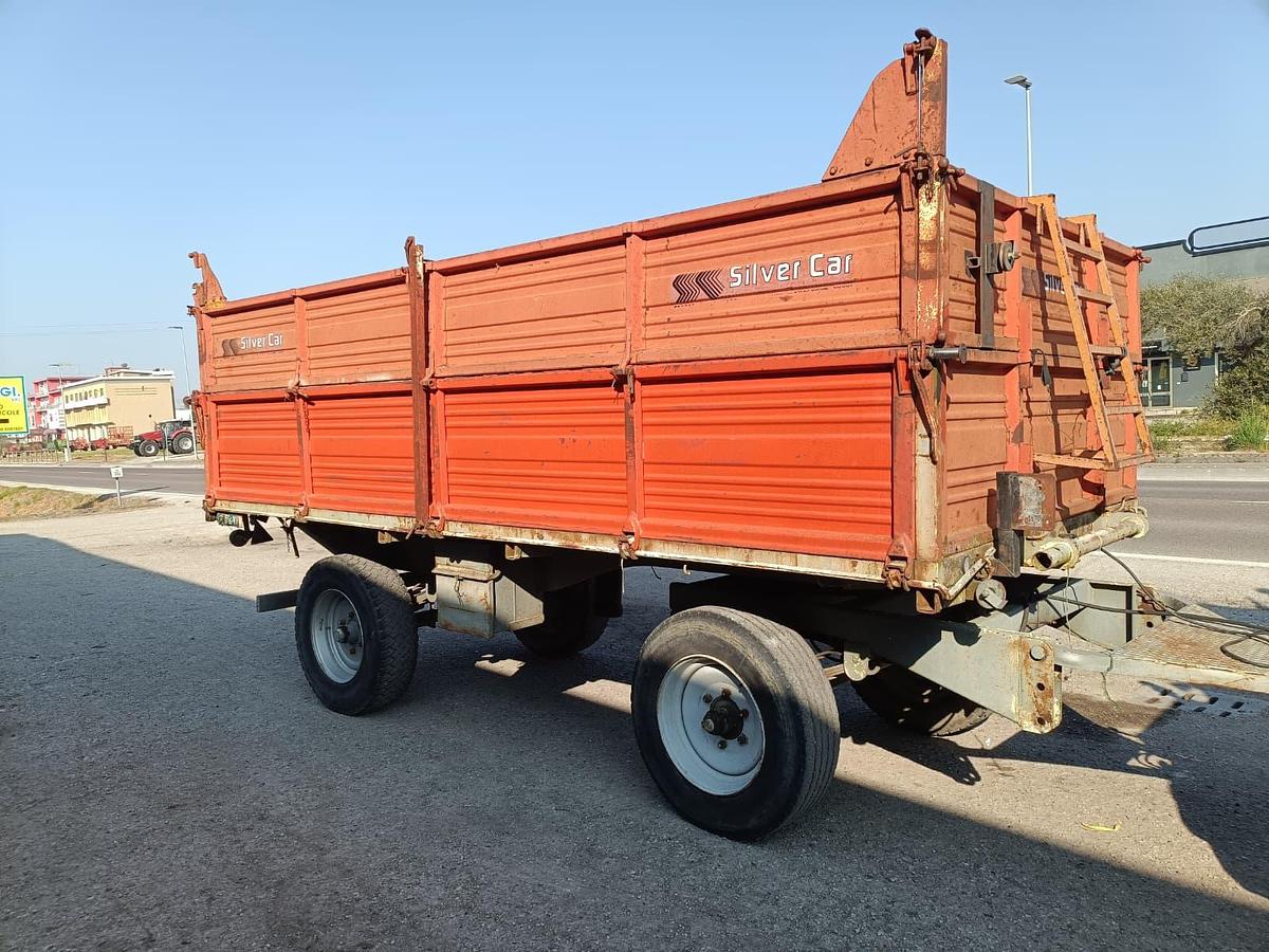 Usato rimorchio Silvercar 50 q trilaterale